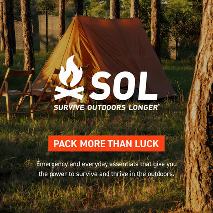 Survive Outdoors Longer SOL Wind-proof and Water-proof Sport Utility Poncho