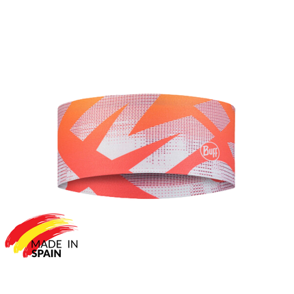 The Original BUFF® CoolNet UV® Wide Headband - Ahin Multi, Shane Orchid, Logo Multi, Arthy Graphite