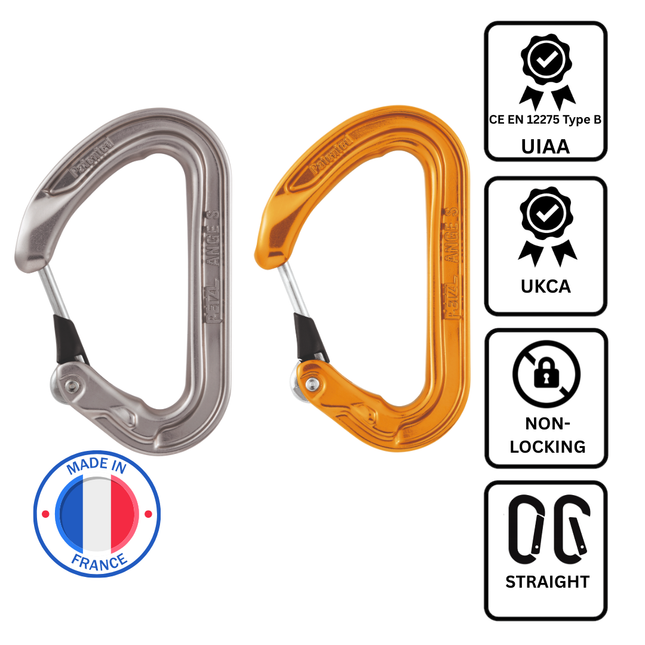 Petzl ANGE S Carabiner - Non-Lock
