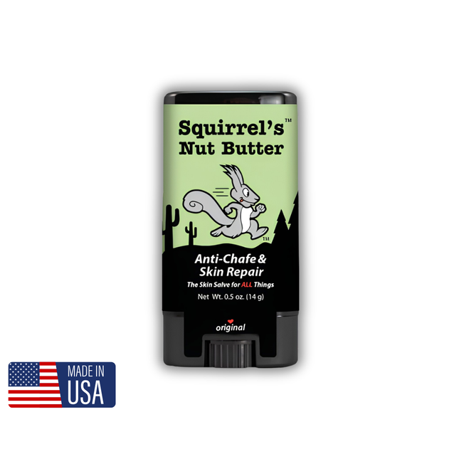 Squirrel’s Nut Butter Anti-Chafe & Skin Repair Salve - Original - 15ml Stick