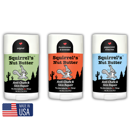Squirrel’s Nut Butter Anti-Chafe & Skin Repair Salve - 50ml Stick