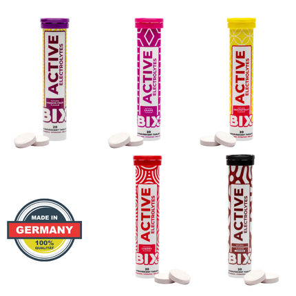 BIX Active Electrolyte Tabs - 20-count Tube