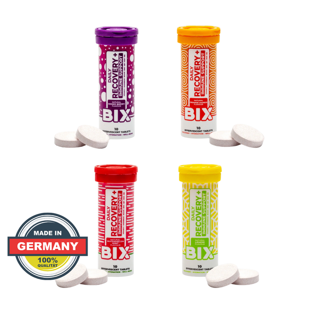 BIX Daily Recovery Supplement Tabs - 10-count Tube