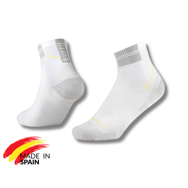 The Original BUFF® CoolNet™ Quarter Socks - White