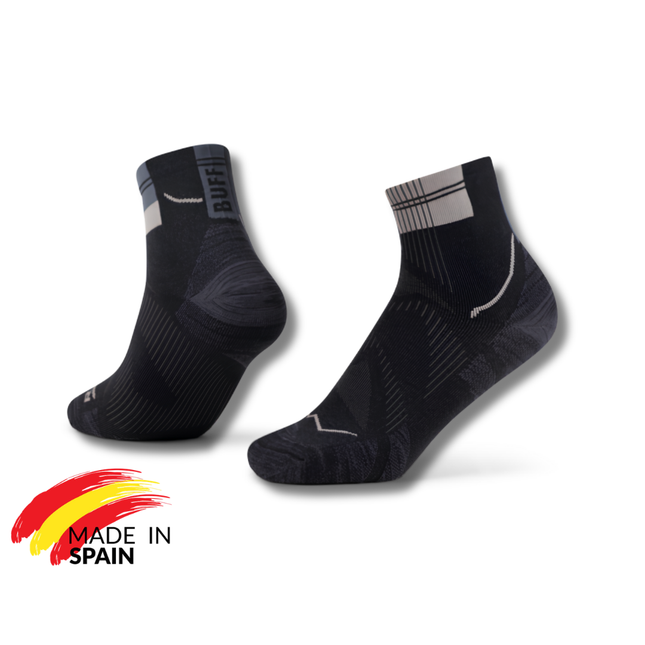 The Original BUFF® CoolNet™ Quarter Socks - Black