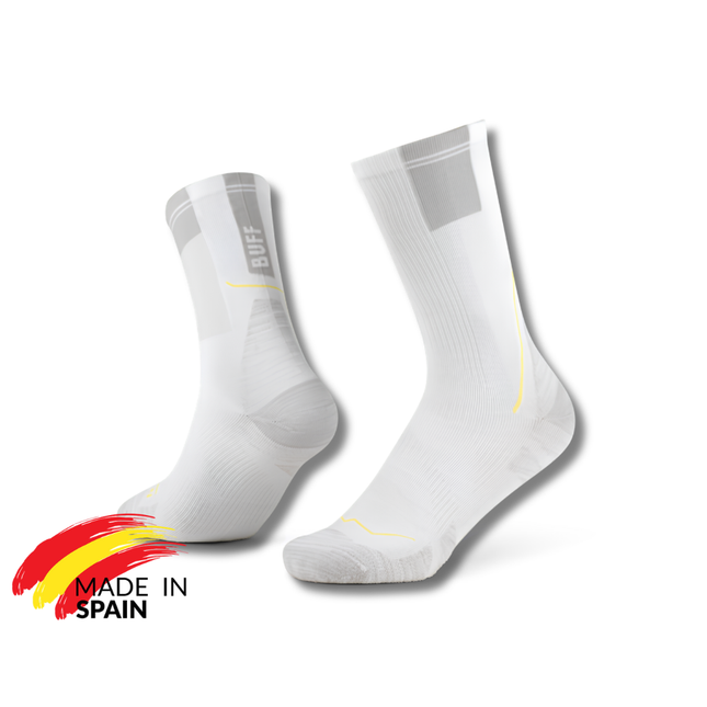 The Original BUFF® CoolNet™ Crew Socks - White