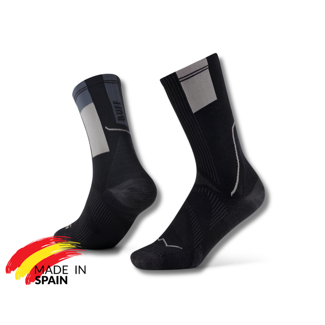 The Original BUFF® CoolNet™ Crew Socks - Black