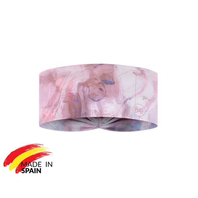 The Original BUFF® CoolNet UV® Ellipse Headband - Orisa Pink Azalea