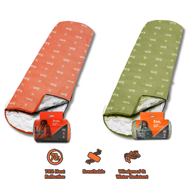 Survive Outdoors Longer SOL Escape Bivvy w/ Hood