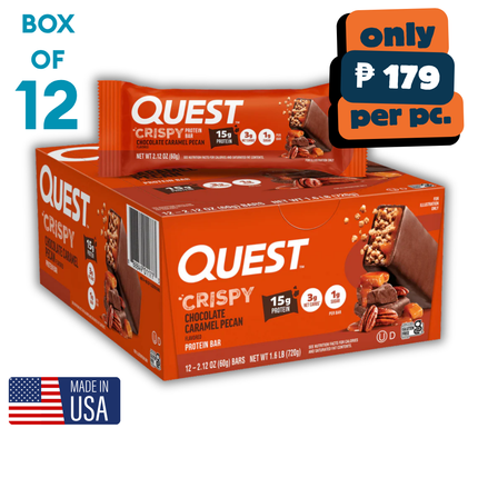 Quest Nutrition Hero Crispy Protein Bar - Box of 12