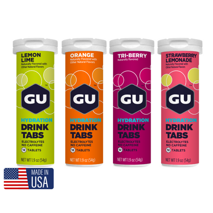 GU Hydration Drink Tabs - 12-count Tube