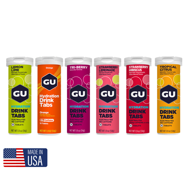 GU Hydration Drink Tabs - 12-count Tube