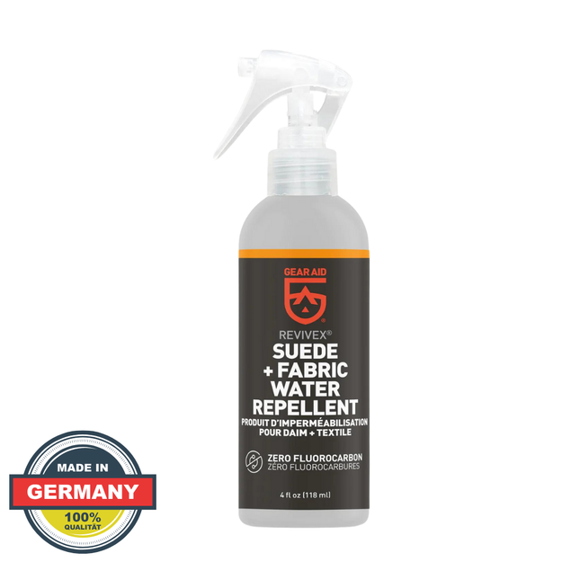 Gear Aid ReviveX Nubuck, Suede & Fabric Water Repellent - 4oz - PFC-Free