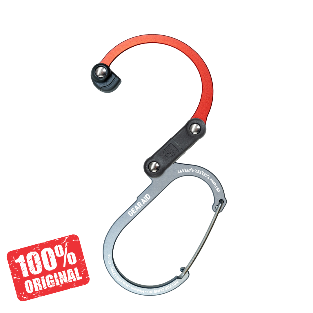 GEAR AID HEROCLIP (Large) Karabijnhaak Gear Clip en Haak voor het GEAR AID HEROCLIP (Large) Karabijnhaak Gear Clip en Haak voor het