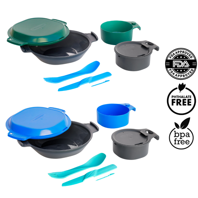 Humangear GoKit+ Deluxe 8-tool Premium Mess Kit