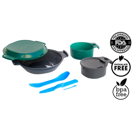 Humangear GoKit+ Deluxe 8-tool Premium Mess Kit
