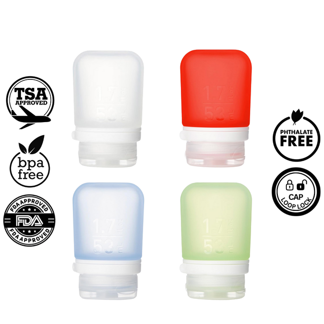 Humangear GoToob+ Premium Refillable Travel Tube 53ml - Small