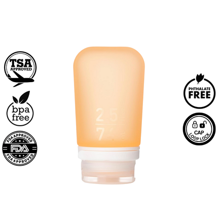 Humangear GoToob+ Premium Refillable Travel Tube 74ml - Medium