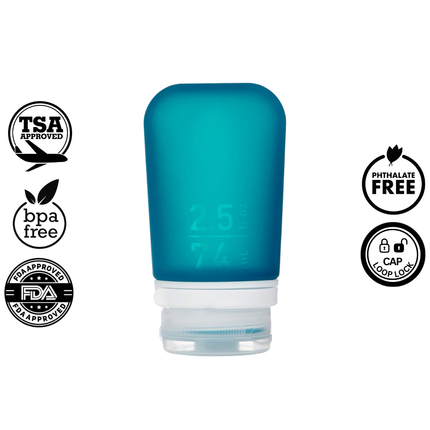 Humangear GoToob+ Premium Refillable Travel Tube 74ml - Medium