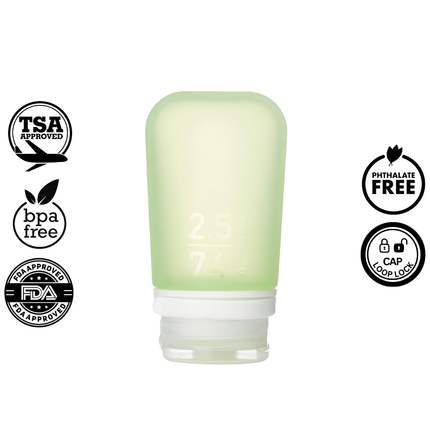 Humangear GoToob+ Premium Refillable Travel Tube 74ml - Medium