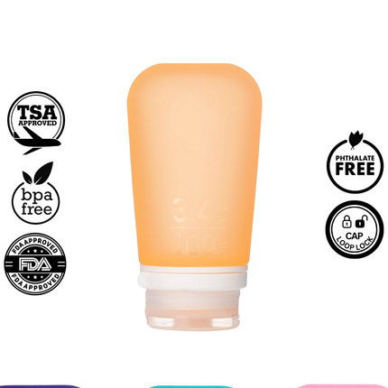 Humangear GoToob+ Premium Refillable Travel Tube 100ml - Large