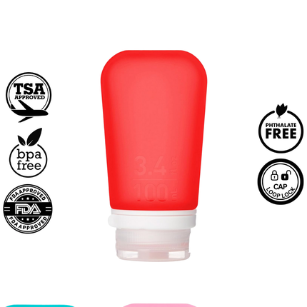 Humangear GoToob+ Premium Refillable Travel Tube 100ml - Large
