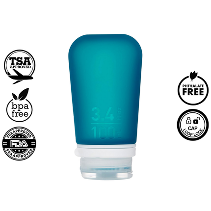 Humangear GoToob+ Premium Refillable Travel Tube 100ml - Large