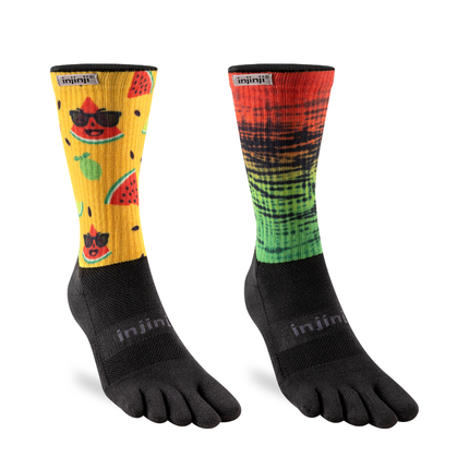 Injinji Unisex The Courtney Crew Trail Mid-Weight - 2026 Edition