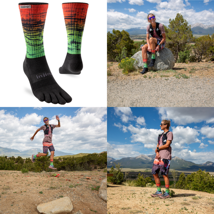 Injinji Unisex The Courtney Crew Trail Mid-Weight - 2026 Edition