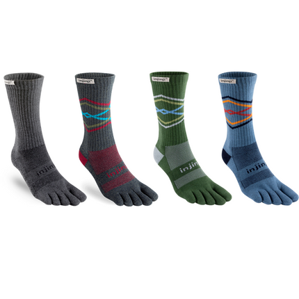 Injinji Unisex Trail Mid-Weight Crew
