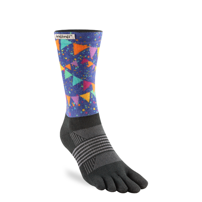 Injinji Womens Spectrum Trail Mid-Weight Crew