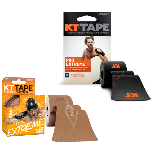 KT Tape Pro Extreme - 20 Strips - 2" x 10"