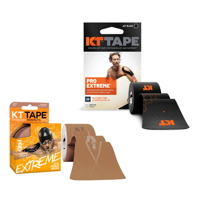 KT Tape Pro Extreme - 20 Strips - 2" x 10"