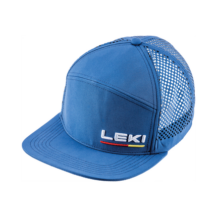 LEKI Logo Cap Mesh - Blue/White