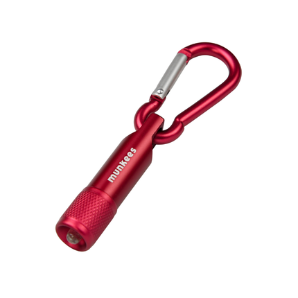 Munkees Carabiner w/ LED Flashlight