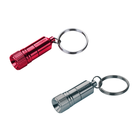 Munkees Keychain w/ Mini-LED Flashlight