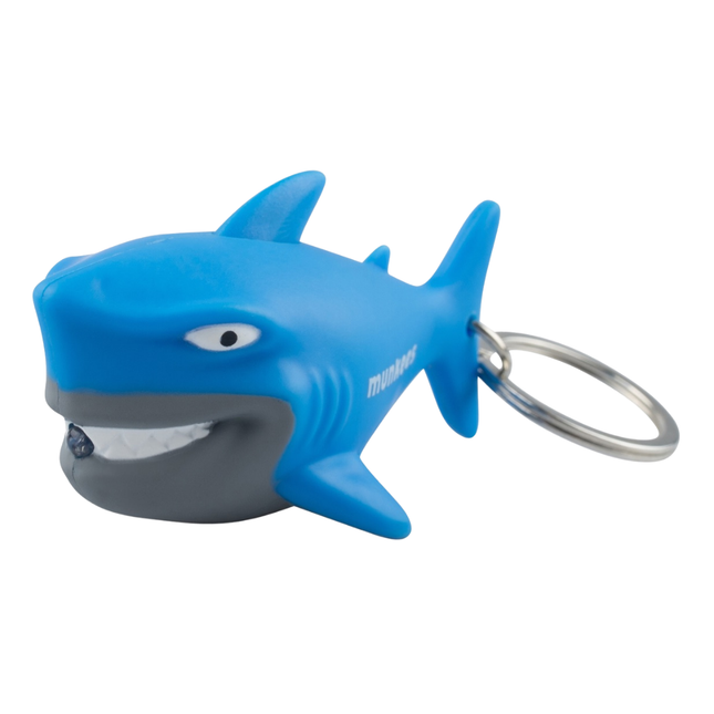 Munkees Keychain w/ LED and Sound - Shark