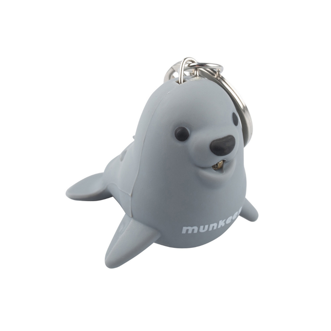 Munkees Keychain w/ LED and Sound - Sea Lion