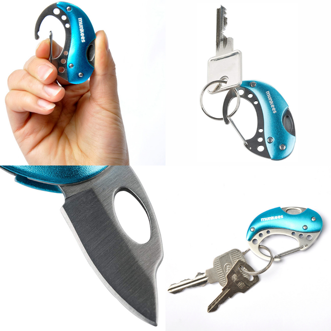 Munkees Mini-Carabiner Tool
