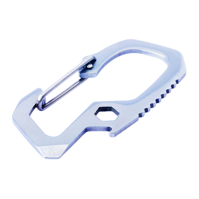 Munkees Multi-function Stainless Carabiner