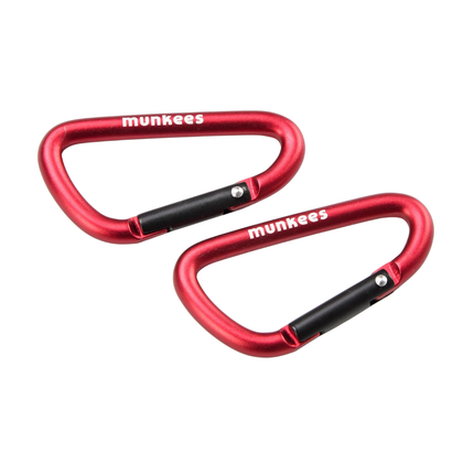 Munkees D-Shape Carabiner Ø5 x 50 mm - Pack of 2