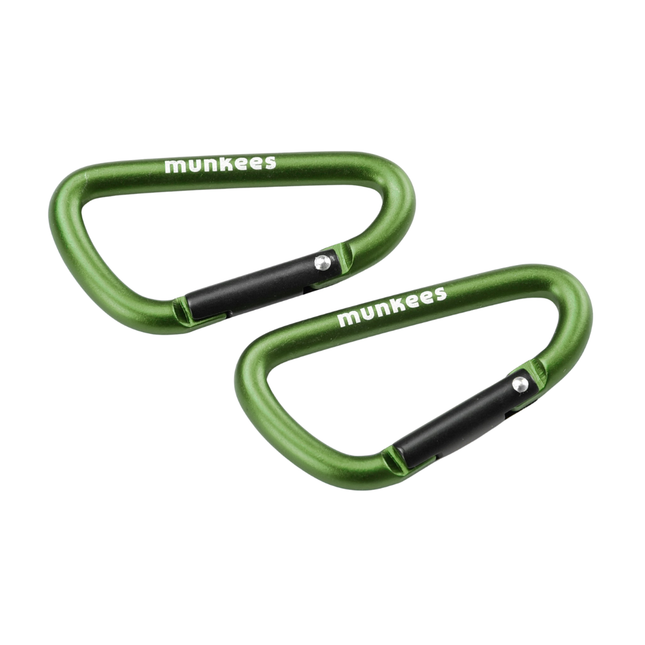 Munkees D-Shape Carabiner Ø6 x 60 mm - Pack of 2