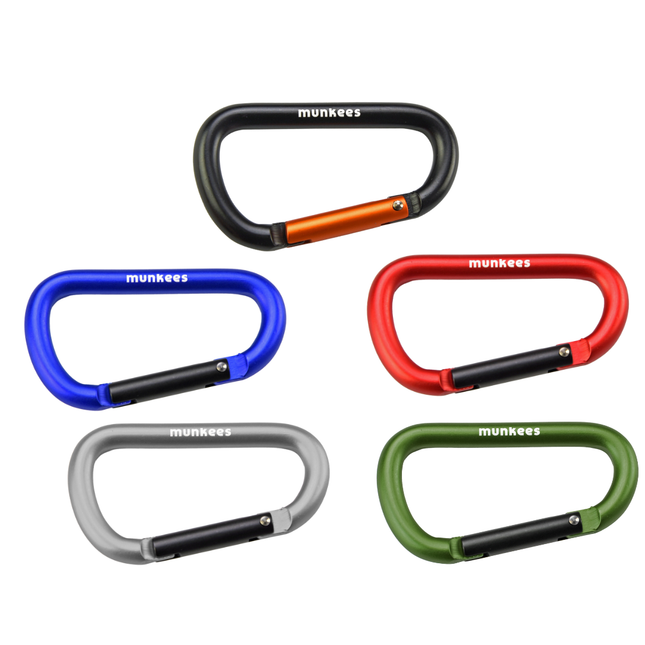 Munkees D-Shape Carabiner Ø8 x 80 mm