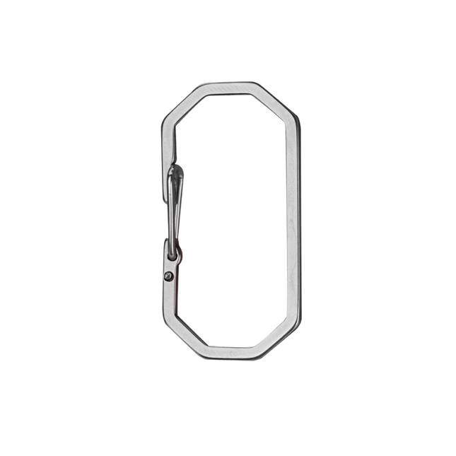 Munkees Stainless Single-gate Carabiner