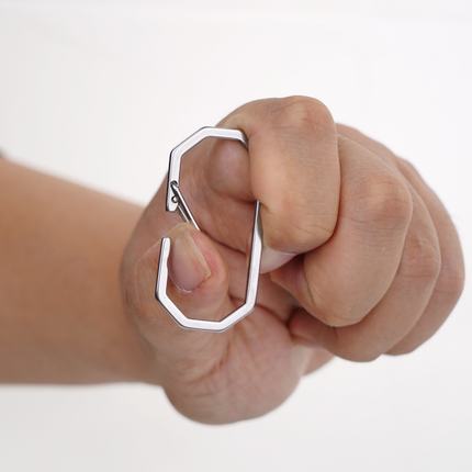 Munkees Stainless Single-gate Carabiner