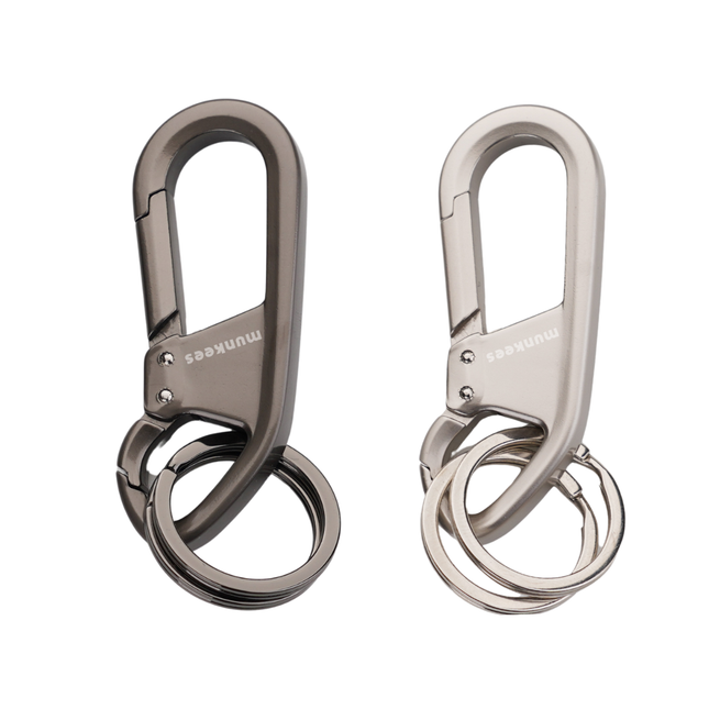 Munkees Heavy-Duty Carabiner w/ Keychains