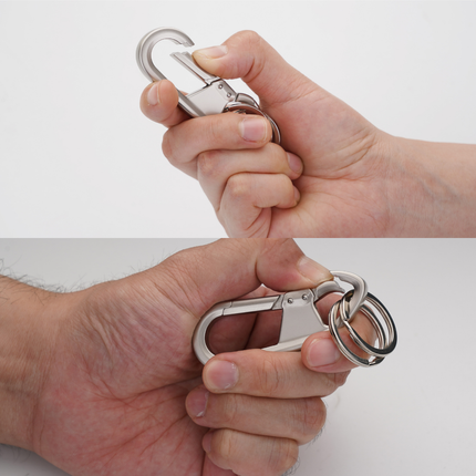 Munkees Heavy-Duty Carabiner w/ Keychains
