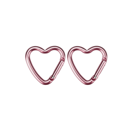 Munkees Heart Mini-Carabiner - Pack of 2