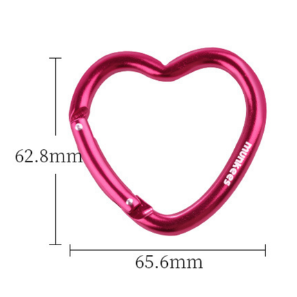 Munkees Heart Carabiner