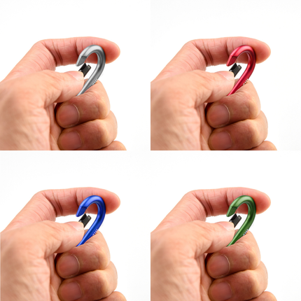 Munkees Pear-shape Carabiner Ø5 x 50mm - Pack of 2